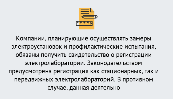 Почему нужно обратиться к нам? Сосновый Бор Регистрация электролаборатории! – В любом регионе России!